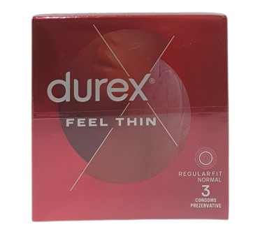 ПРЕЗ ДУРЕКС Feel thin x 3 Червен